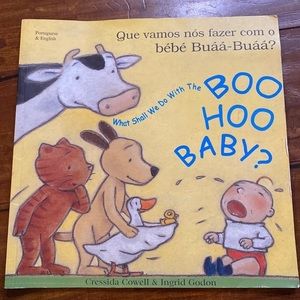 Rare‎ What Shall We Do with Boo Hoo Baby 
English/Portuguese Edition